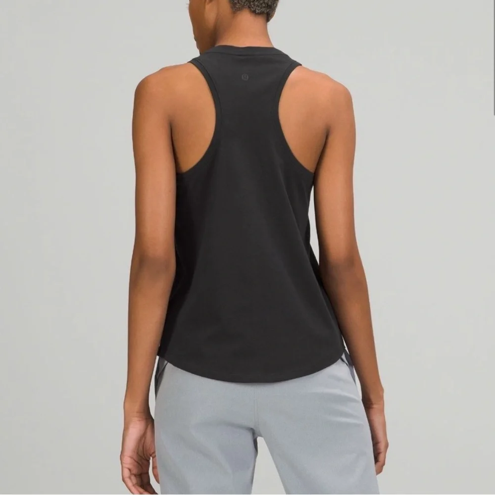 Lululemon Athletic Black Racerback Sleeveless Love Tank Top - Picture 2 of 5